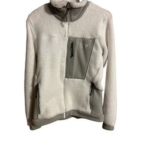 Mountain Hardwear: white‎ jacket womens sizeMed.